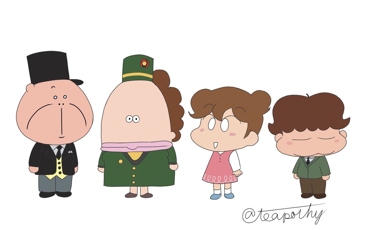 teapothy's tweet image. ハトちゃンち
(トレス)