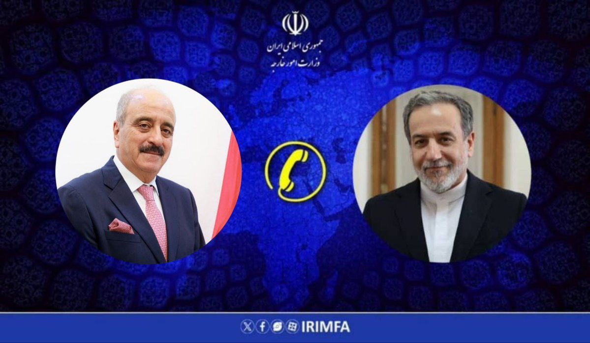 وزير الخارجية الإيراني يجري اتصالا هاتفيا مع نظيره التونسي بشأن الوضع المتأزم في #غزة

في أعقاب الاتصالات الهاتفية بين وزير خارجية الجمهورية الإسلامية الإيرانية ووزراء خارجية الدول الإسلامية بشأن الوضع المتأزم في غزة، أجرى سيد عباس عراقجي اتصالاً هاتفياً مع وزير الخارجية التونسي