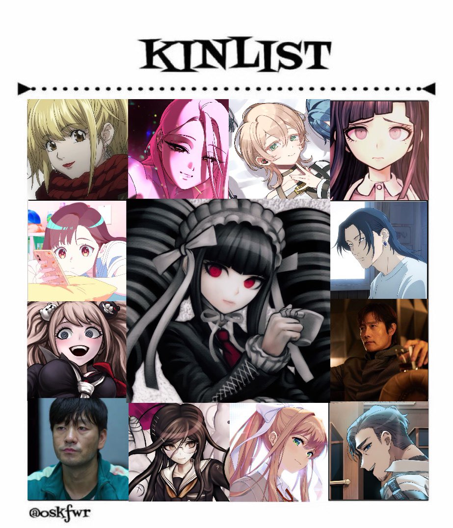 virtualfixation's tweet image. would u trust me based on the characters i kin/relate to? (yes theyre all very different, i do NOT have a consistent identity π)