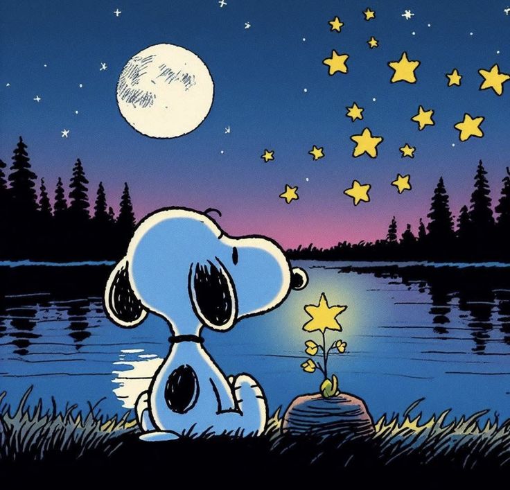 snoopy (@snoopyfans86057) on Twitter photo Good night 🌃 Good night 🌃