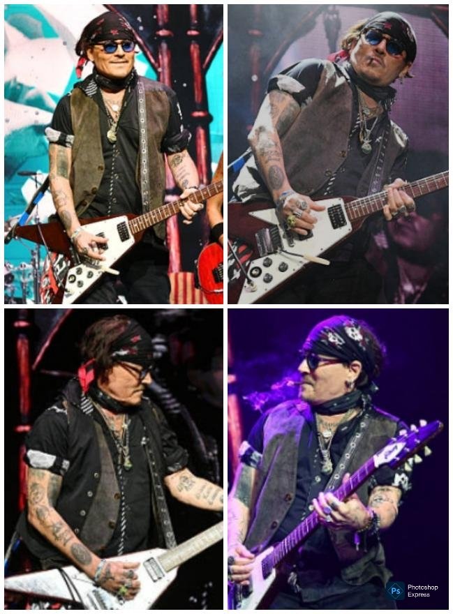 Savvy_CapJackie's tweet image. #JohnnyDepp performs during a concert at The O2 Arena on July 25, 2025 in London, England 🎸✨
📸Getty Images