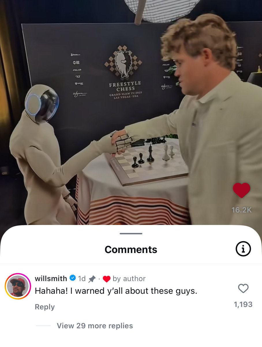 It will be on every social platform 

Viral content for humanoid robots

Even here Will Smith commented

<a href="/alexandrabotez/">Alexandra Botez</a> <a href="/1x_tech/">1X</a>