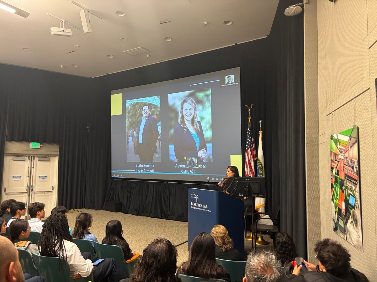 JesseArreguin's tweet image. Congratulations to this year's cohort for completing their STEM programs at @BerkeleyLab. These young minds will be at the forefront of advancing scientific research. Thanks to Dr. Faith Dukes, Director of K-12 STEM Education Programs, for making this possible.
