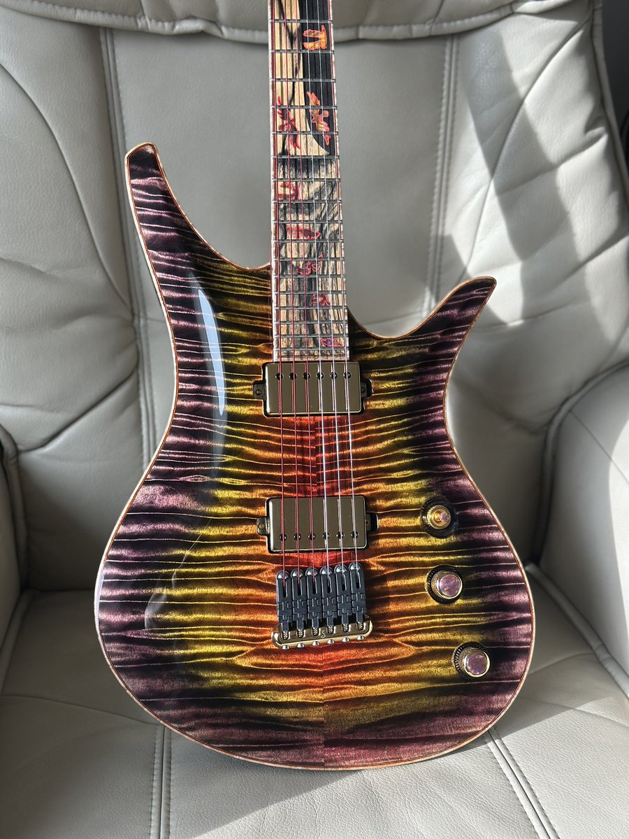 vikguitars's tweet photo. The one that got away.. ViK Duality 6 “FERVOR”! https://t.co/7lIKMEnbpn