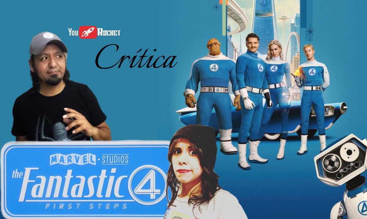 Ya tenemos vídeo con la crítica de <a href="/jchavarria_cine/">Jesús Chavarria</a> a #Los4Fantásticos, además <a href="/BeckaSalas/">Becka Salas</a> como invitada especial. Pásenle al canal #FantasticFour 🎬👉🏽 youtu.be/zSl5adi3QCg?si…