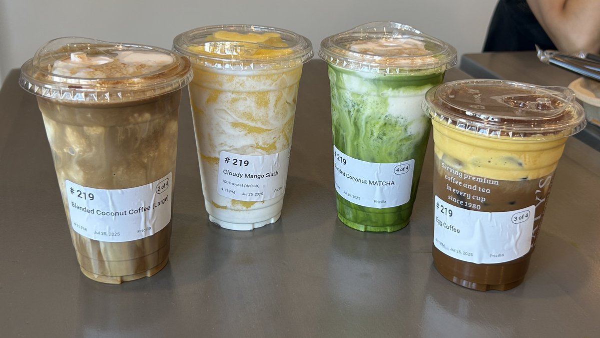 mylattei's tweet image. cafe run hehe