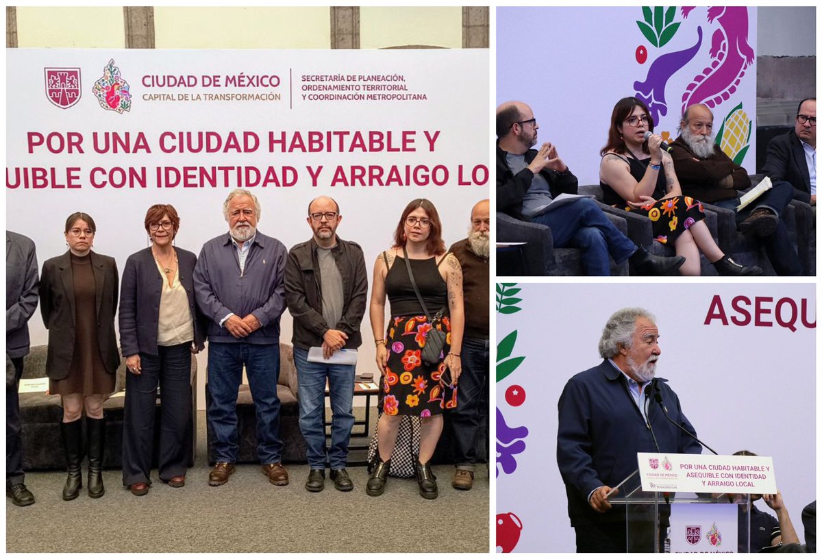 IntiMunoz's tweet image. Hoy, junto al secretario de @MetropolisCDMX @A_Encinas_R y con la valiosa participación de @carlaescoffie, @Patricia_RKuri, Jaime Rello, Alejandro Suárez Pareyón, Rosalba González Loyde, Carlos Flores, @onuhabitat y @joacoguillemi, se abrió el primer foro sobre el #Bando1, para…