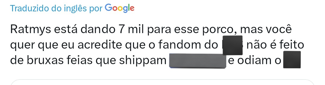 UGHReport_'s tweet image. 🚨 Denunciem essa conta que está fazendo tweets atacando e insultando o 🐰, 🐱 e 🐯.
> Incitação ao assédio
> Assédio direcionado
> Insultando
> Difamação e xingamentos
> Incitação
> Spam
— Denunciem SEM engajar!
🔗: x.com/antvfragile?t=…