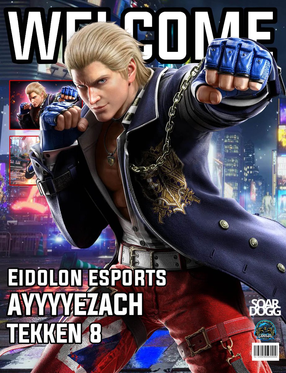 New Challenger!⚔️ 

We're excited to welcome <a href="/ayyyyyeZach/">ayyyyyeZach @EVO 2025</a> to the <a href="/EidolEsports/">Eidolon Esports</a> family #EidolUS

We look forward to seeing what they can accomplish with us! Please send them a follow to stay updated!

🎨: <a href="/CrossingUnion/">EDLN | Union X</a>