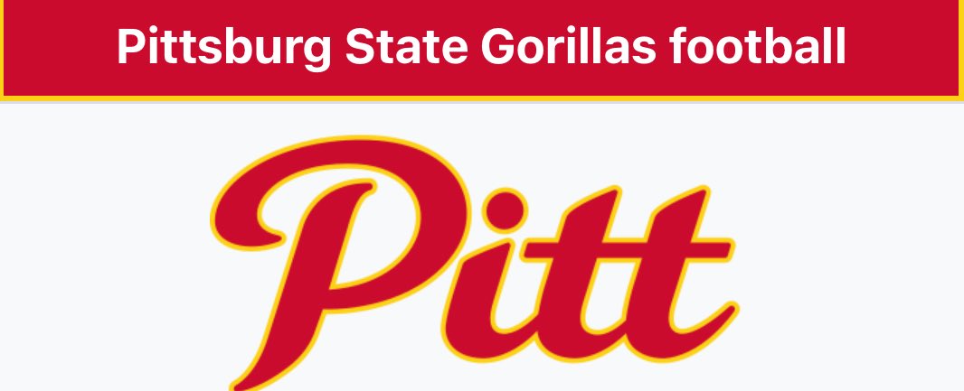 Koltdavis5's tweet image. Excited!!! For camp tomorrow at Pitt State University. Appreciate the invite  @Gregg_Hollins @coachkbleil