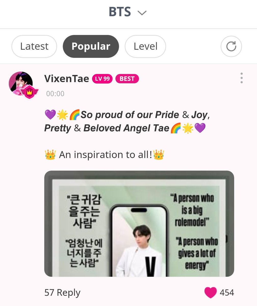 kthvotingteam's tweet image. JULY 26 | Today's Posts Are Up on Idolchamp – BTS Community!
Tasks:
1. LIKE the posts
2. Leave a COMMENT
3. Like ALL replies (up to 30 thumbs-up)
📍EARN CHAMSIMS📍
Please engage with all posts for Tae ASAP!
Also, check the Popular and Levels sections for all Tae-related posts…