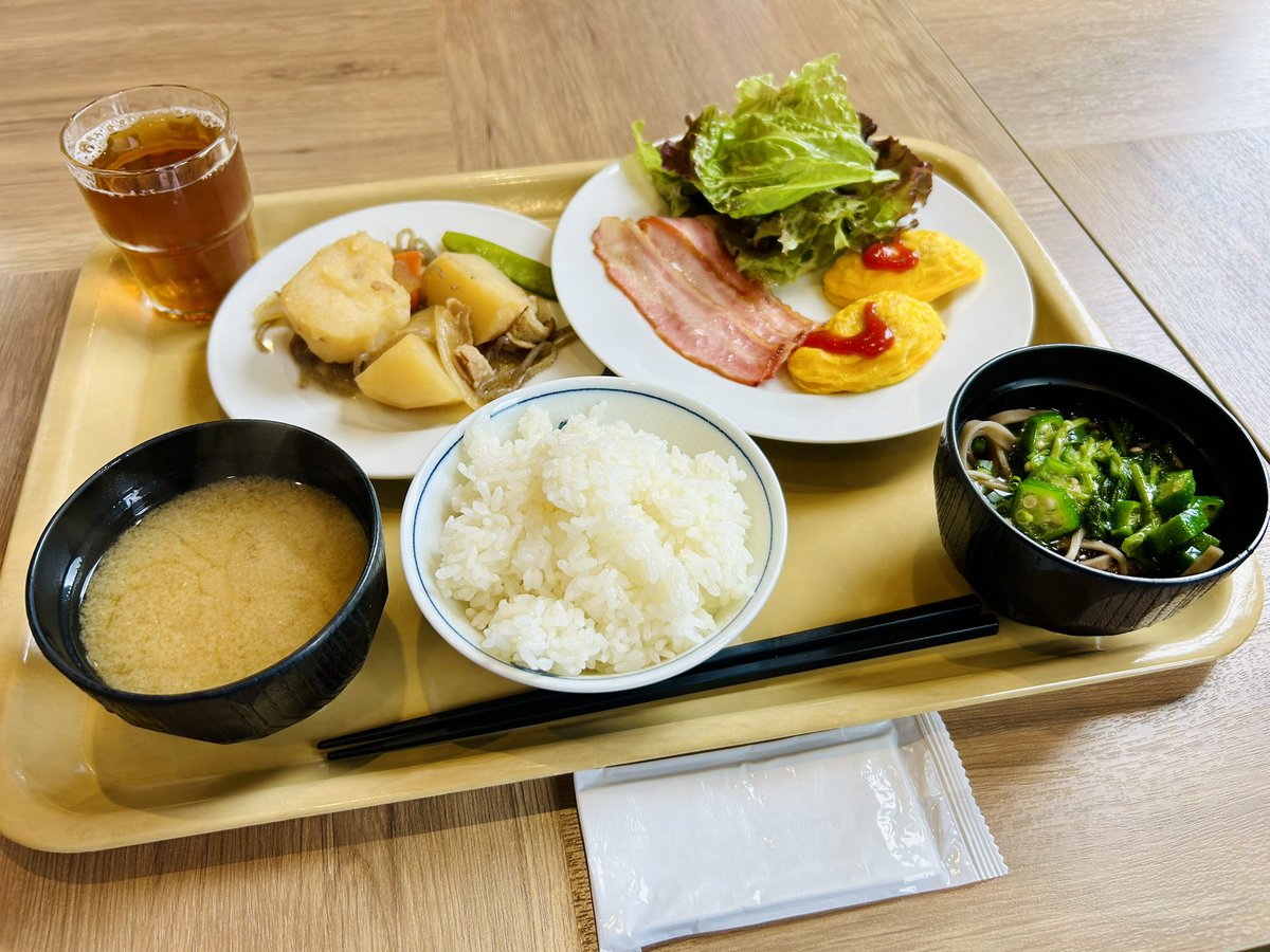 tsukubane501's tweet image. おはようございます！
朝飯ルートイン