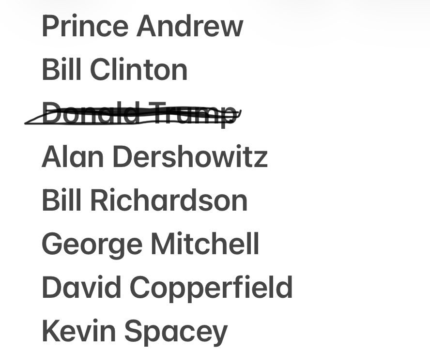 cheese_nacho69's tweet photo. @mmpadellan Official Epstein list finally provided from DOJ https://t.co/o6E3MuXKyO
