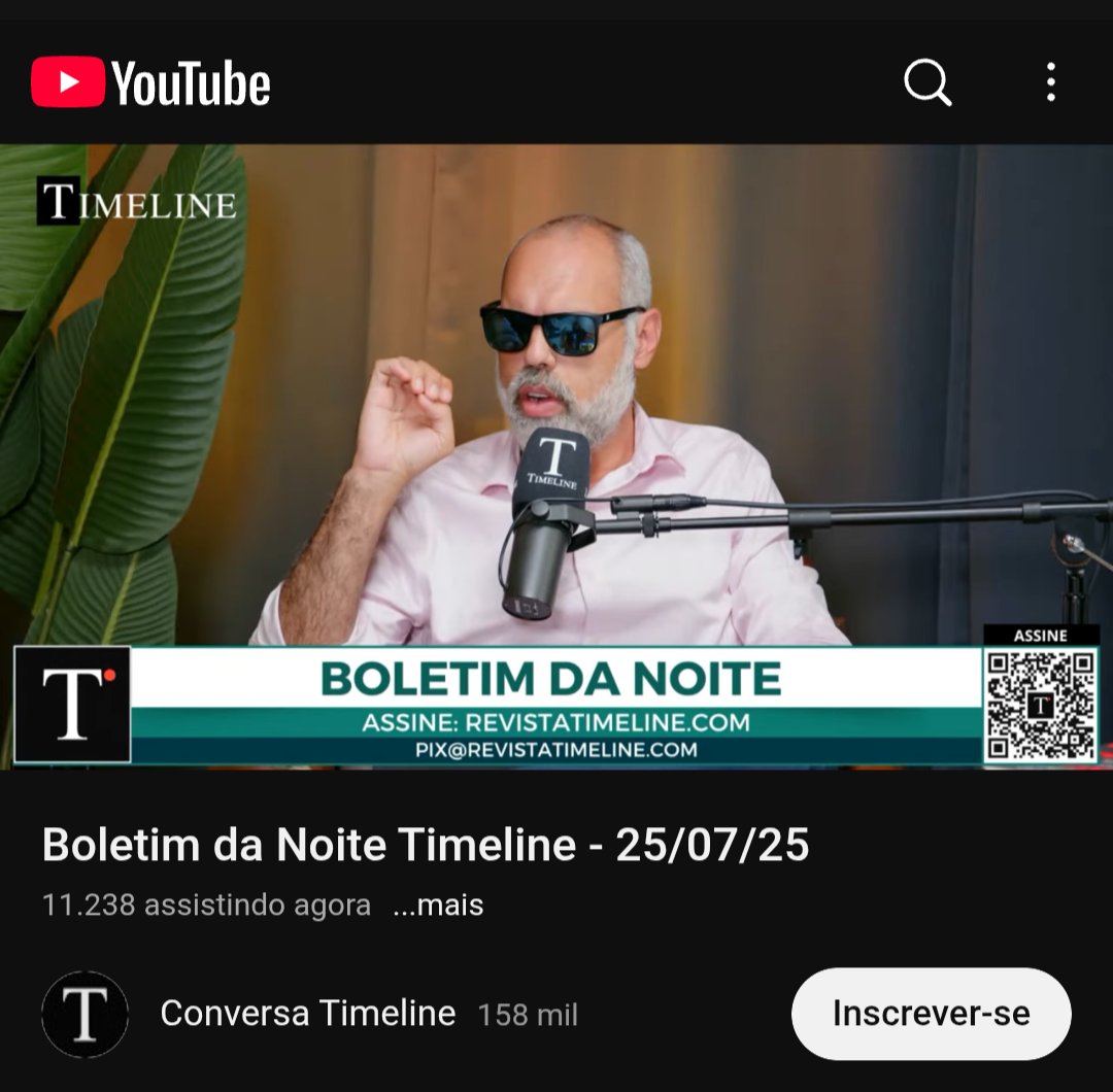 RevistaTL's tweet image. Boletim da Noite extraordinário!
Assista agora no YouTube 👇🏻
youtube.com/live/05ZRtN3pV…