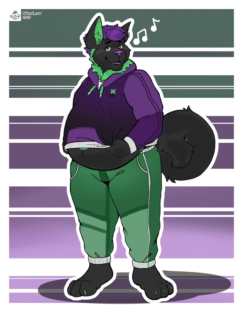 Discord comission
(@/midnlght6400 )

I hope you like it

he was a little embarrassed that his clothes were too small ^/////^😊❤️