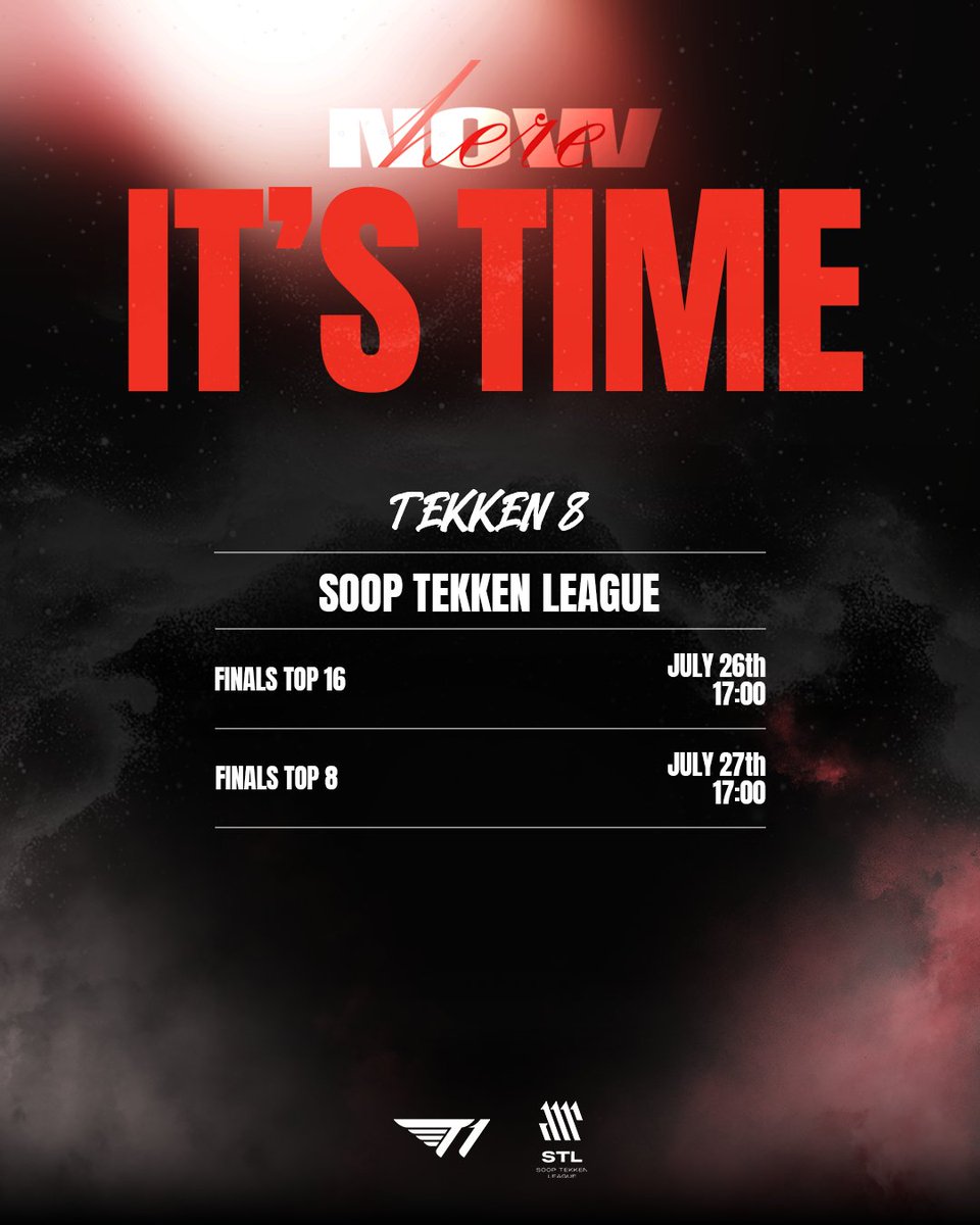오늘부터 'EDGE' 선수의 SOOP TEKKEN LEAGUE 여정이 시작됩니다!

The journey of SOOP TEKKEN LEAGUE with 'EDGE' begins today!

#TogetherAs1 #NowHere #T1WIN