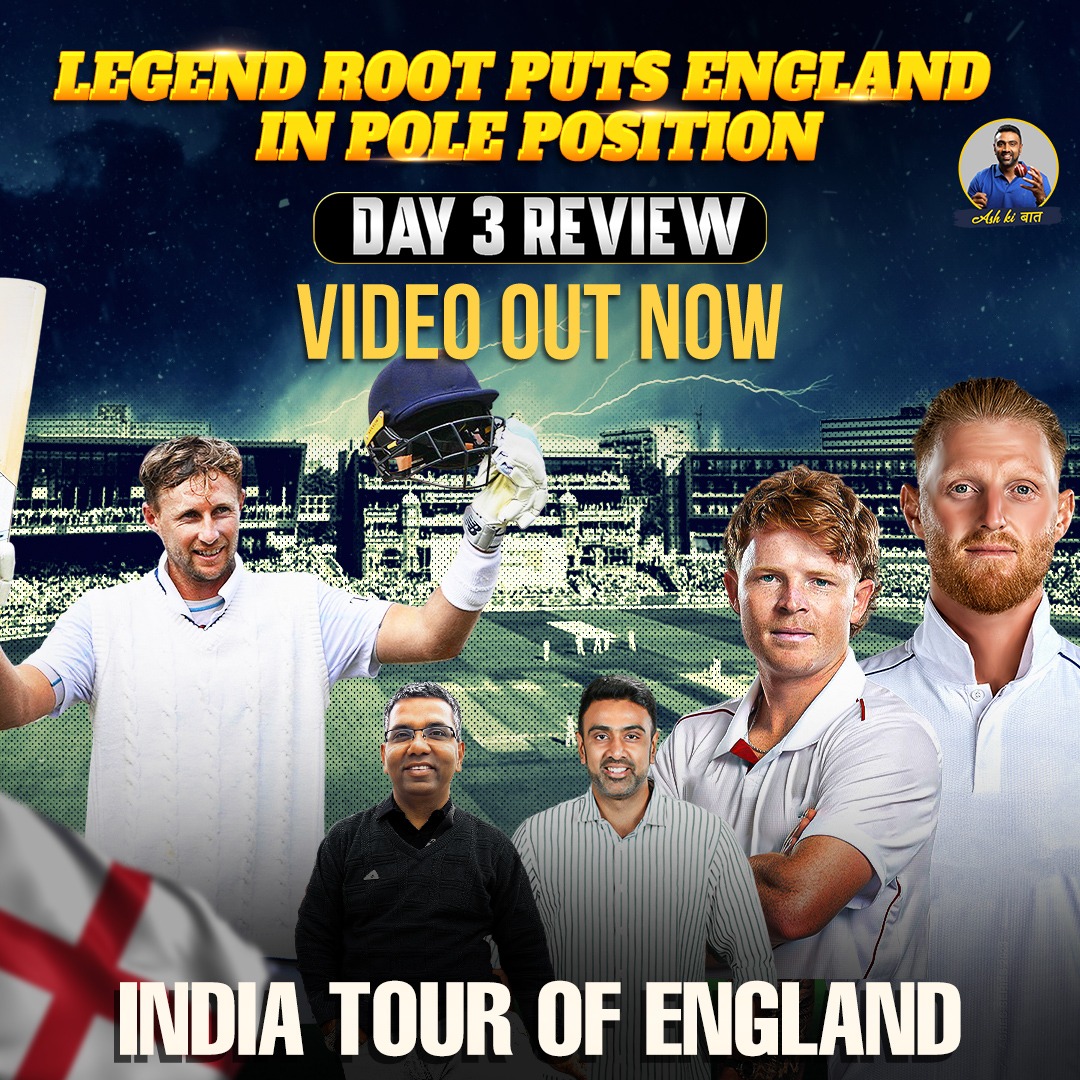 crikipidea's tweet image. Joe Root: what an absolute legend! Here's our Day 3 Review of the Manchester Test.
youtu.be/n92KAXYu33Y?si…