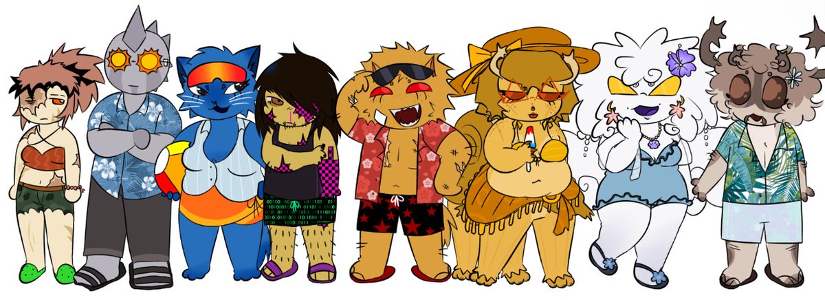 Arand0martist1's tweet image. some of the gang in summer ‘fits
#regretevatorPainTrainau