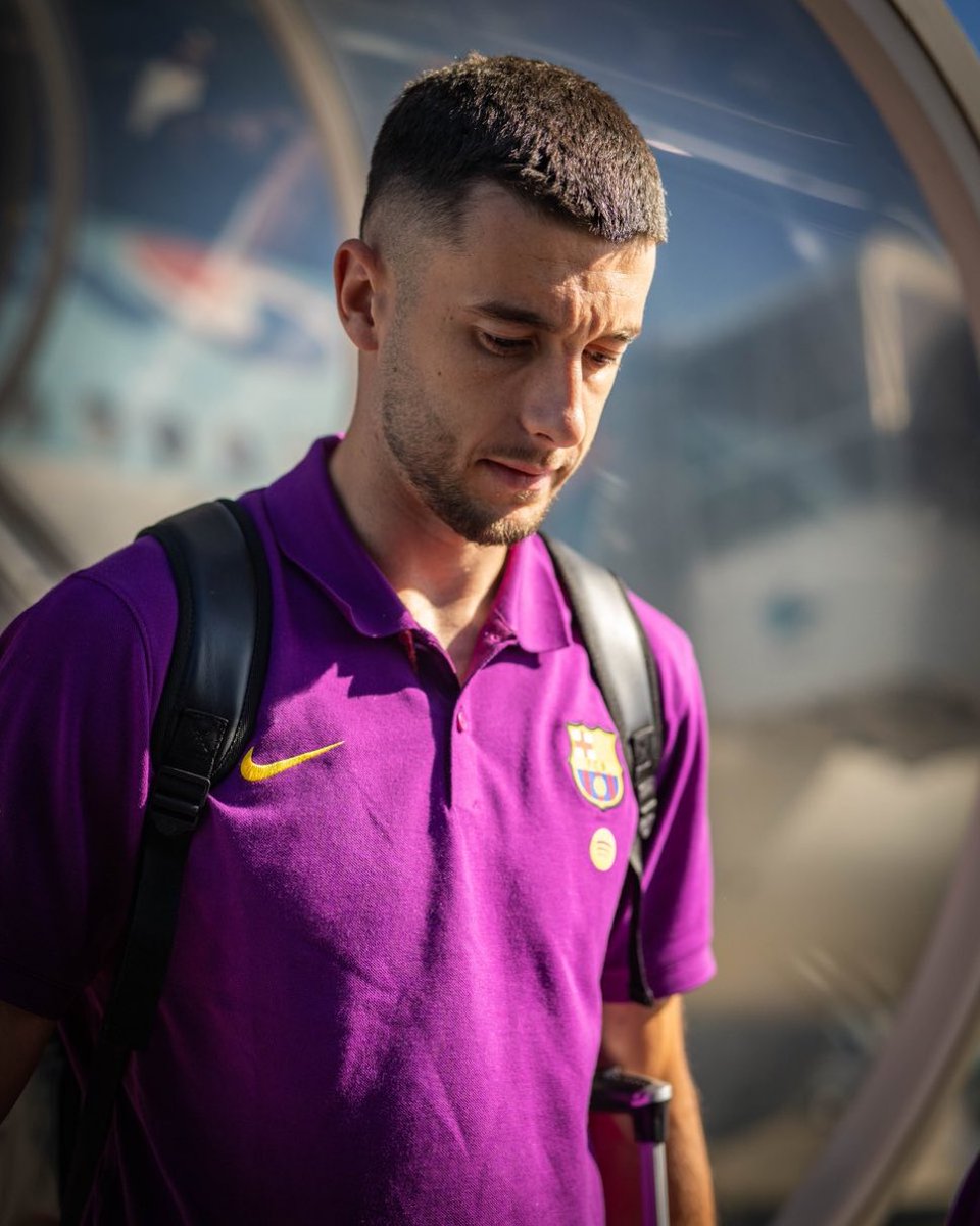 バルサとの初遠征スタート！🔛