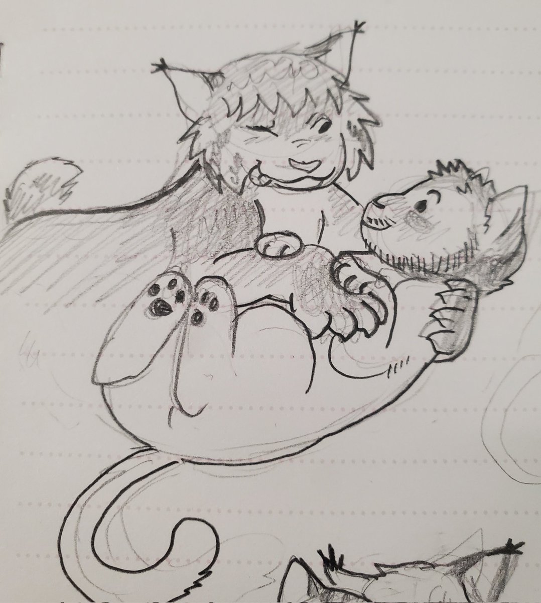 HSB_Lucky's tweet image. Me and my housecat boyfriend