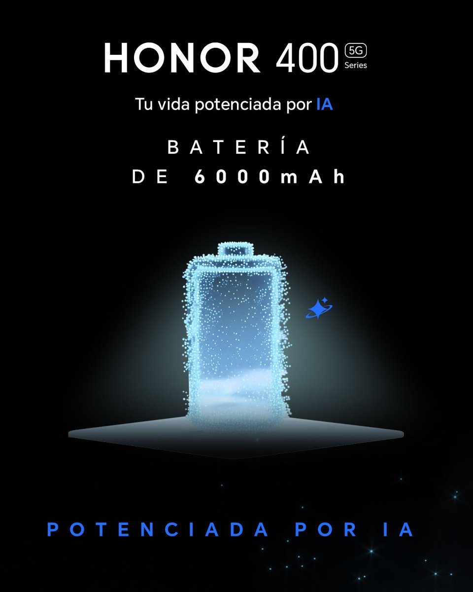 🤖 + ⚡ = 🚀
40 funciones de IA, multitasking extremo, edición, video…
Y sí: la batería sigue y sigue.
Algo grande está por llegar.
#TuVidaPotenciadaPorIA #HONOR400Series