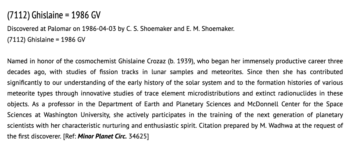 zetalyrae's tweet image. TIL there&apos;s an asteroid named Ghislaine