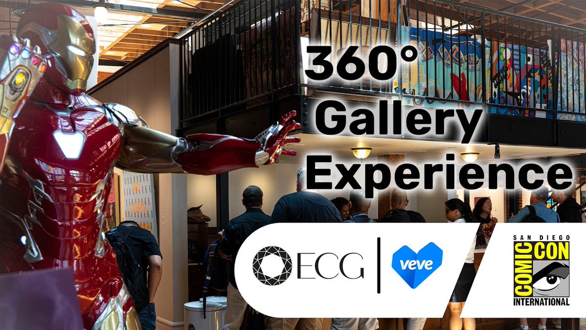 VeVe | Digital Collectibles (@veve_official) on Twitter photo SDCC 2025 DAY 2 💙
VeVe x ECG Pop-Up: Full 360° Gallery Experience!
💫 Live Video: youtu.be/w3JI-Ak8CqU
Enjoy an immersive 360 tour! This video lets you explore the ECG x VeVe pop-up gallery exactly as it was experienced on-site.
<a href="/ECGEMSOFFICIAL/">East Continental Gems</a> <a href="/DavidYuNZ/">David Yu ⭕️</a> #SDCC2025 SDCC 2025 DAY 2 💙
VeVe x ECG Pop-Up: Full 360° Gallery Experience!
💫 Live Video: youtu.be/w3JI-Ak8CqU
Enjoy an immersive 360 tour! This video lets you explore the ECG x VeVe pop-up gallery exactly as it was experienced on-site.
<a href="/ECGEMSOFFICIAL/">East Continental Gems</a> <a href="/DavidYuNZ/">David Yu ⭕️</a> #SDCC2025