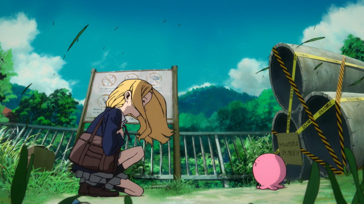 v2TokyoGhost's tweet image. Takopi's Original Sin #05
ED/SB: Hirotaka Mori
AD: Danny Cho
CAD: Keita Nagahara
ima start off by saying that having Mori handle the direction and boards for this episode was absolute genius. the source material just matches up perfectly with his vision and work resume.
