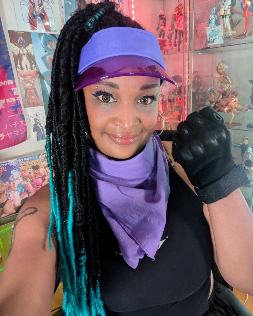 DizenDoll's tweet image. Thanks for coming by my GRWM Kimberly + SF6 streams💜