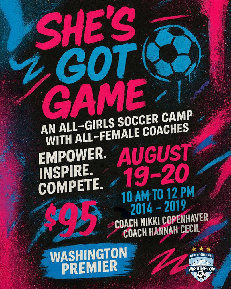 WAPremier's tweet image. We are SO excited to announce this opportunity at WPFC for our girls! Save the date because registration is opening soon!
#alwayspremier