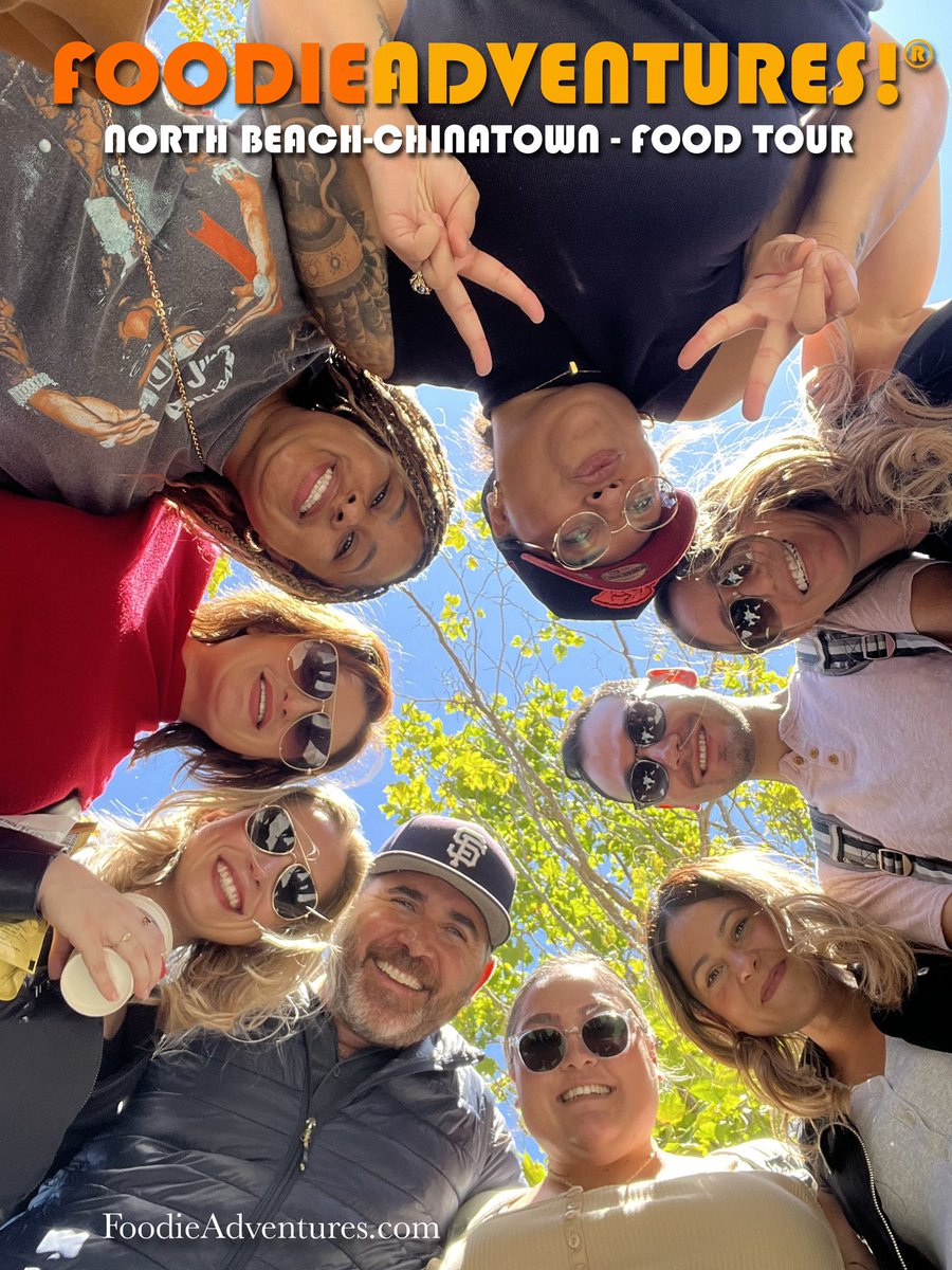 FoodieAdventure's tweet photo. Summer #TeamBuilding with another ROCKSTAR group from @GreystarApts - living it up on a beautiful day in San Francisco!! #FoodieAdventures #SF #Food #Tours #Greystar ☀️ https://t.co/MwrmbdY4qr