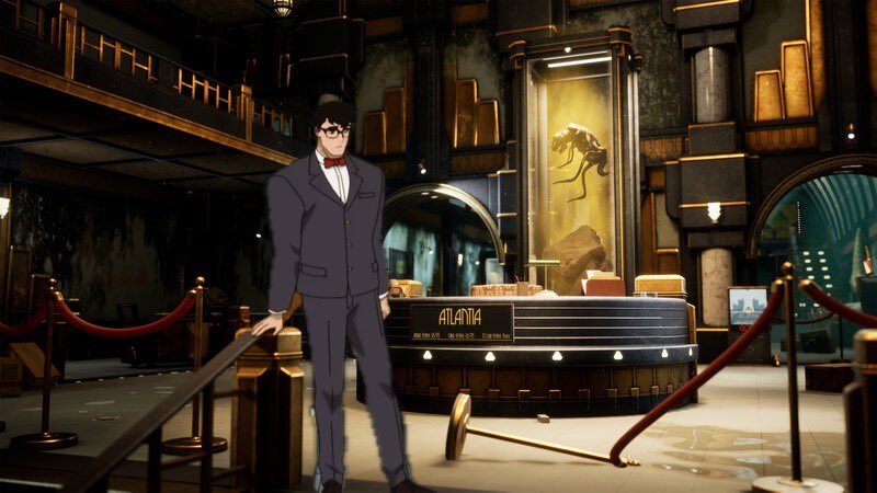JUSTAMANOFSTEEL's tweet image. Turns out he did have another suit after all! Not exactly black or silver, but the staff didn’t keep him out. Not that he was there to impress.
He should’ve known appearances aren’t all what they seem here. And as a reporter, he was here for the raw truth.
#LAZARUSGALA2025
