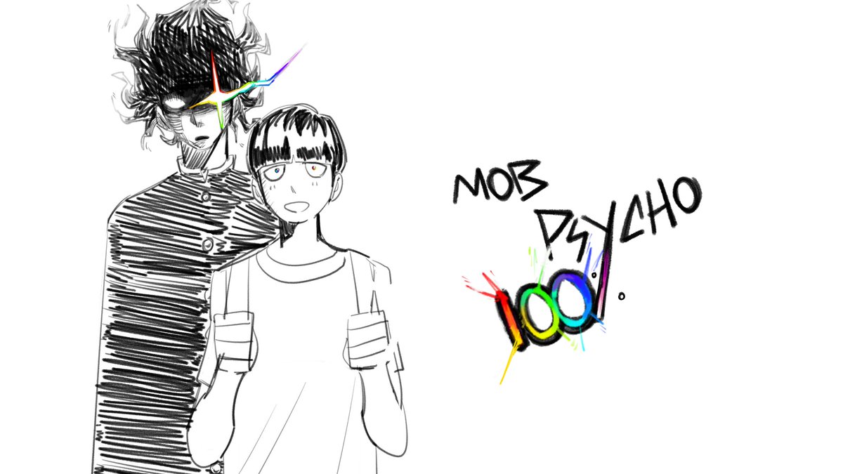 GLOOVSHID's tweet image. Terminei de assistir MOB psycho, to emocionado
