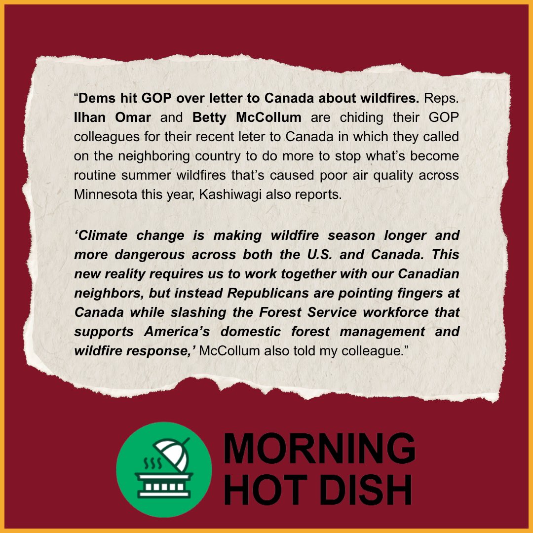 Scolding Canada, denying climate change, and cutting funding for the Forest Service won't make smoke from summer wildfires go away. We have to work hand in hand with our Canadian neighbors to address this issue.