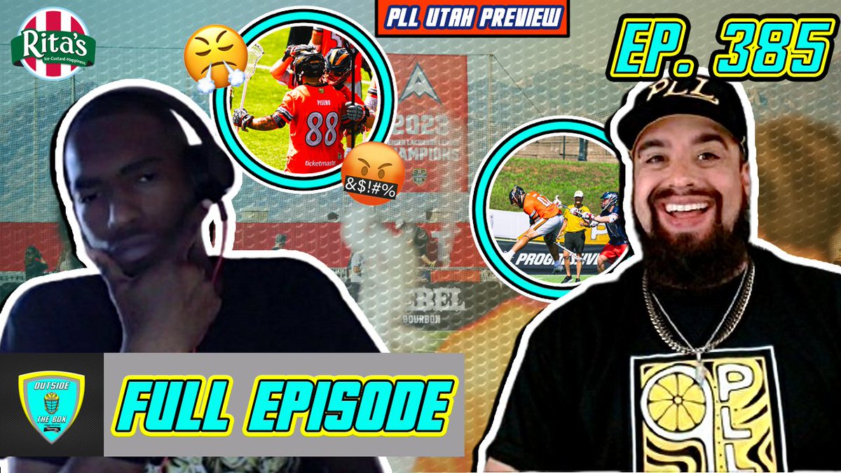 OTBLaxPod's tweet image. NEW!
Ep. 385 w/ @KBizzl311 & @SCs_nextgreat
-Fairfield was INCREDIBLE
-Game of the Year and Goal of the Year?!
-Angry Shots Lacrosse Club
-PLL Utah Preview
-NLL CBA Drama
Presented by @RitasItalianIce of Sewell, NJ
LISTEN & SUBSCRIBE: linktr.ee/outsidetheboxp…
APPLE:…