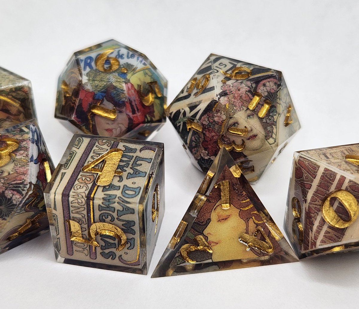 Sinnamon_Dice's tweet image. Art Nouveau Dice Sets are being Restocked Tomorrow!
#dnd #ttrpg #handmadedice #dice #dungeonsanddragons