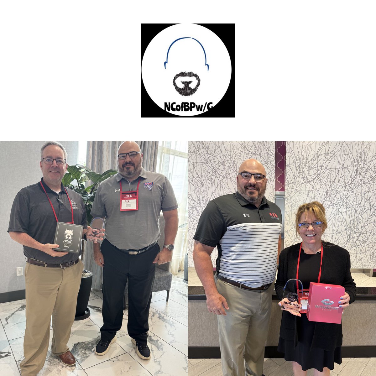 National Council of Bald Principals with Goatees (@ncofbpwg) on Twitter photo So <a href="/NCSAToday/">NCSA Today</a>’s admin days is a wrap. Had a great time, learned a lot, and was able to hand out two awards to two great admin! Congrats <a href="/jmkernes/">Jamie Kernes</a> and <a href="/nc_hoover/">Brian Hoover</a>! You rock! Thanks to <a href="/skullshaver/">Skull Shaver®</a> for generously donating again this year and shining a light on these great people! So <a href="/NCSAToday/">NCSA Today</a>’s admin days is a wrap. Had a great time, learned a lot, and was able to hand out two awards to two great admin! Congrats <a href="/jmkernes/">Jamie Kernes</a> and <a href="/nc_hoover/">Brian Hoover</a>! You rock! Thanks to <a href="/skullshaver/">Skull Shaver®</a> for generously donating again this year and shining a light on these great people!