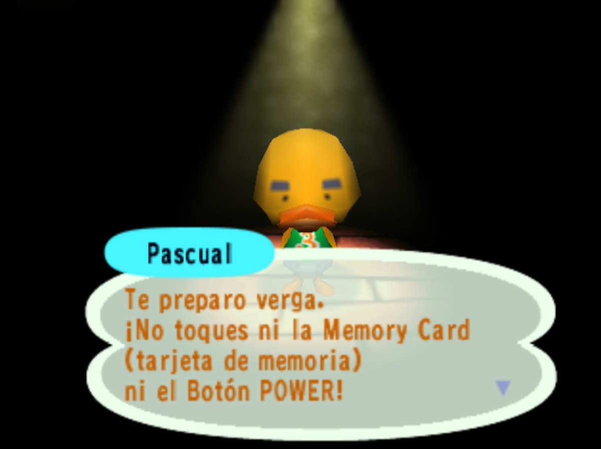 Sonic_E_F's tweet image. Ando jugando el Animal Crossing de Gamecube, aunque me anda algo raro.