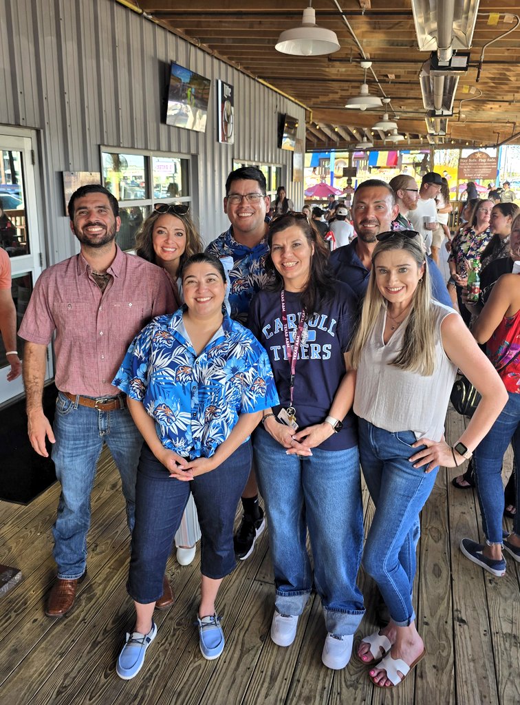 Arredondo_CHS's tweet image. Our Annual Family Staff Get-Together was a hit! Such a great time catching up, connecting with our newest staff, and sharing summer stories! Looking forward to a wonderful school year here in Tigerland! 🐅🎉👨‍👩‍👧‍👧👏🏽💪🏽 #TPND