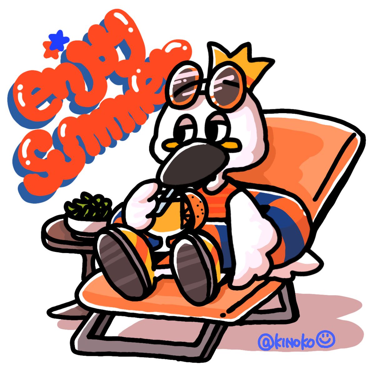 tebasakinoko02's tweet image. 夏だ！
海だ！
枝豆だ！
そしてサンクスフェスタだ！！！！！！！！

#albirex