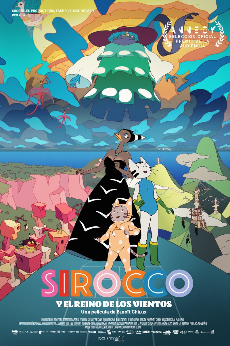CinetecaMexico's tweet image. De los productores de FLOW (Gints Zilbalodis, 2024), SIROCCO Y EL REINO DE LOS VIENTOS (Benoît Chieux, 2023), reconocida con el Premio del Público en el Festival de Annecy 2023, se encuentra disponible en Cineteca Nacional México 🔴 y Cineteca de las Artes 🟣. 🎬📽️
Adquiere tus…