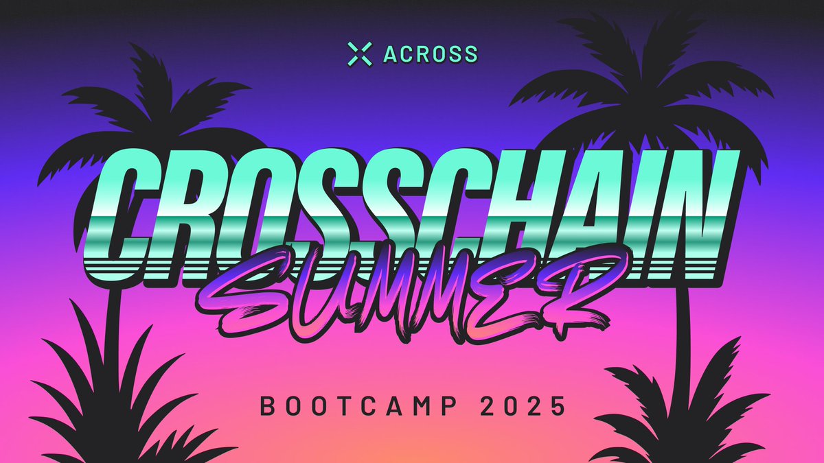 Crosschain Summer Bootcamp week is over. ⛺️🌴

Submit your thoughts and comments! 

Disclaimer: Your username may appear in a video.