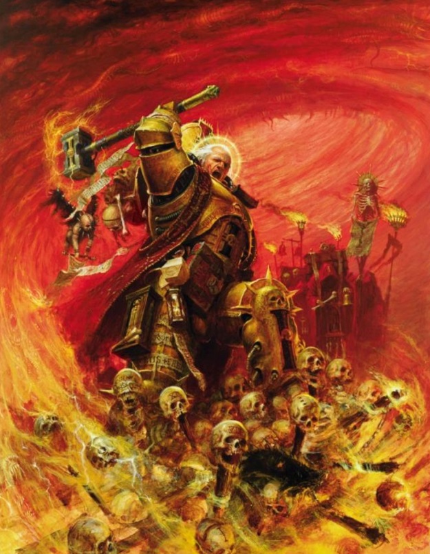 Inquisitor Beautiful Oldhammer Artwork by Paul Dainton