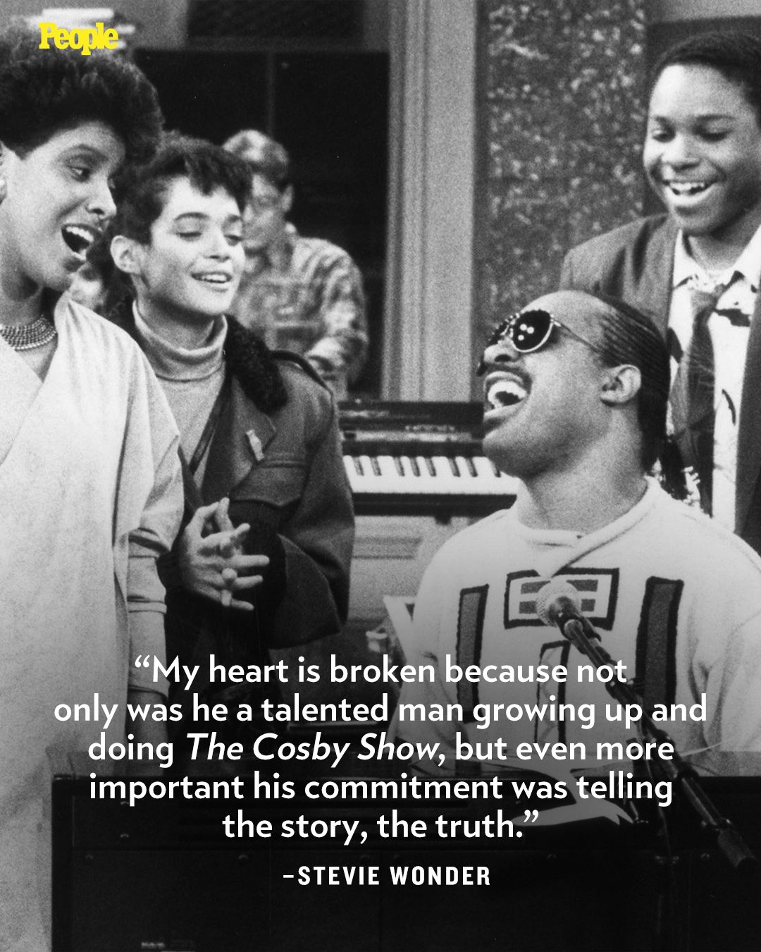 Disability 🤒♿️✊ Classic Movies & TV fan 🎦 📺📚 on X: ".@thetalentguru Stevie  Wonder Says His 'Heart Is Hurting' Over #MalcolmJamalWarner's Death: 'I Miss  Him' The late actor won a Grammy for