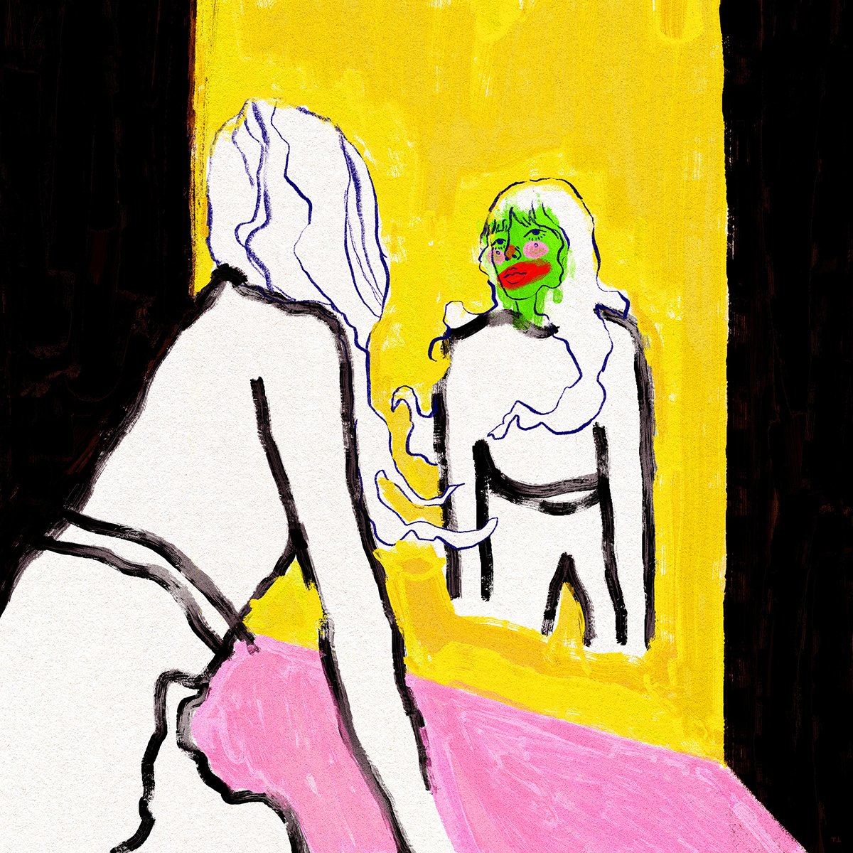 an unwavering sense of self belief 🖤