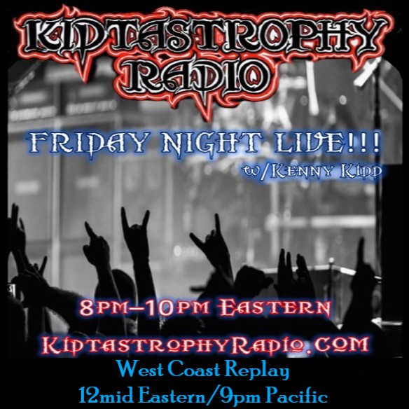 #FYIF "Friday Night Live w/Kenny Kidd" is NEXT!!! Listen For Free in The US, UK Canada &amp; Mexico.
Only on KidtastrophyRadio.com #FNLive #Horns #NotherBeer