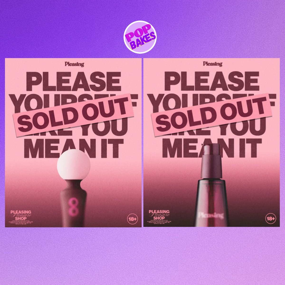 ThePopBakes's tweet image. Harry Styles’ double sided pussy wand and lube for his brand ‘Pleasing’ have SOLD OUT.
Congrats, @Harry_Styles!