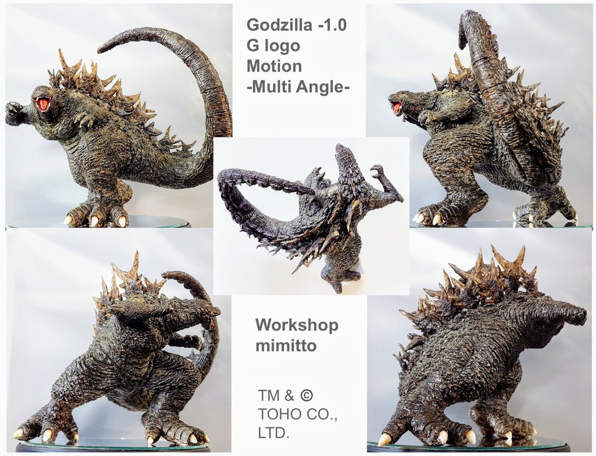 mimittoWS's tweet image. 改めて告知させて頂きます〜
ゴジラ-1.0 Gロゴモーション
レジンキット再販 10セット
20,000円
企業ホール連絡口近くのブースで回転wさせてますのでよろしくお願いします
#WF2025S #WF2025夏
#ゴジラマイナスワン #みみっと工房
