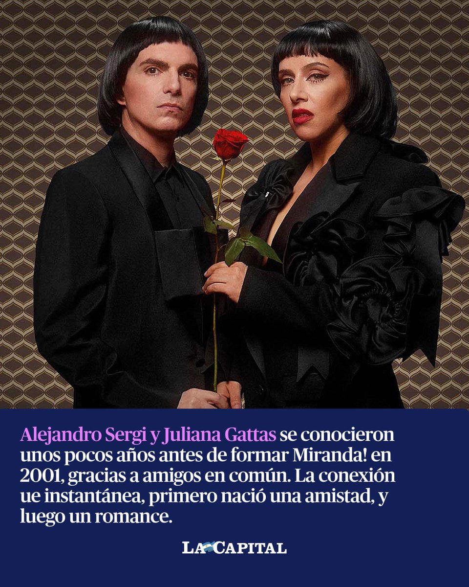 lacapital's tweet image. 🎶 Los #Miranda! están causando furor. Aunque la banda tiene 24 años de trayectoria, en el último tiempo sumaron fanáticos de las nuevas generaciones.
Con el lanzamiento de su último disco Hotel Miranda!, donde reversionan sus propios hits con artistas destacados -como Andrés…