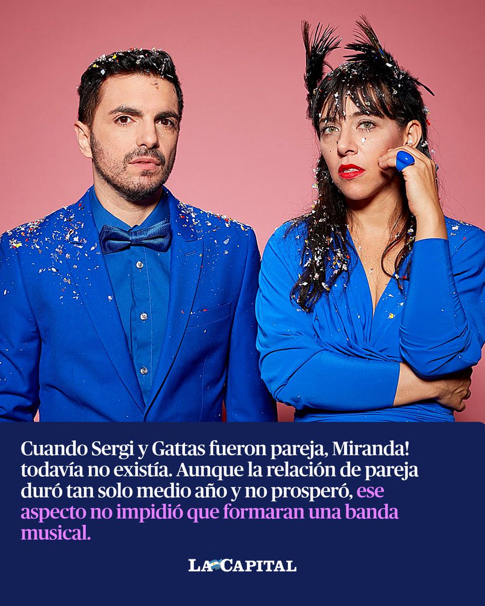 lacapital's tweet image. 🎶 Los #Miranda! están causando furor. Aunque la banda tiene 24 años de trayectoria, en el último tiempo sumaron fanáticos de las nuevas generaciones.
Con el lanzamiento de su último disco Hotel Miranda!, donde reversionan sus propios hits con artistas destacados -como Andrés…